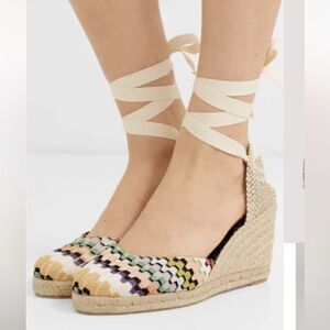 Missoni x castañer new unused espadrilles size 37